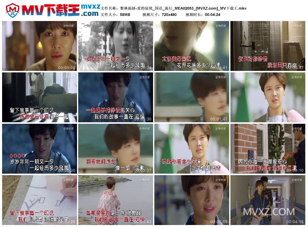 黎林添娇-爱的延续_国语_流行_MEA02053